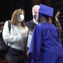 VIDEO: COME FROM AWAY's Emily Walton Surprised With Diploma on Stage