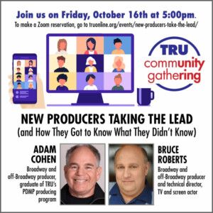 Theater Resources Unlimited to Host New Producers Panel