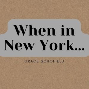 Student Blog: When in New York