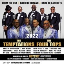 The Temptations and the Four Tops Plus Special Guests Odyssey Announce Rescheduled UK