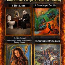 Composers Concordance COMPCORD FESTIVAL: COMEDY IN NYC Returns for 14th Year In May