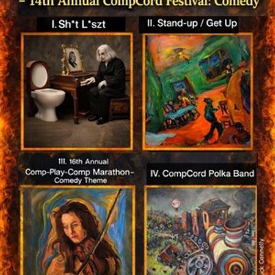 Composers Concordance COMPCORD FESTIVAL: COMEDY IN NYC Returns for 14th Year In May