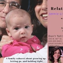 Alpher and Litt to Bring RELATIVELY SINGING! to Don't Tell Mama