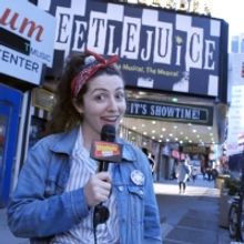 BWW Exclusive: Allison Frasca Visits BEETLEJUICE on The Broadway Break(down)!