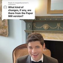 Video: Jeremy Jordan on What's Changed in GATSBY Since Paper Mill Run