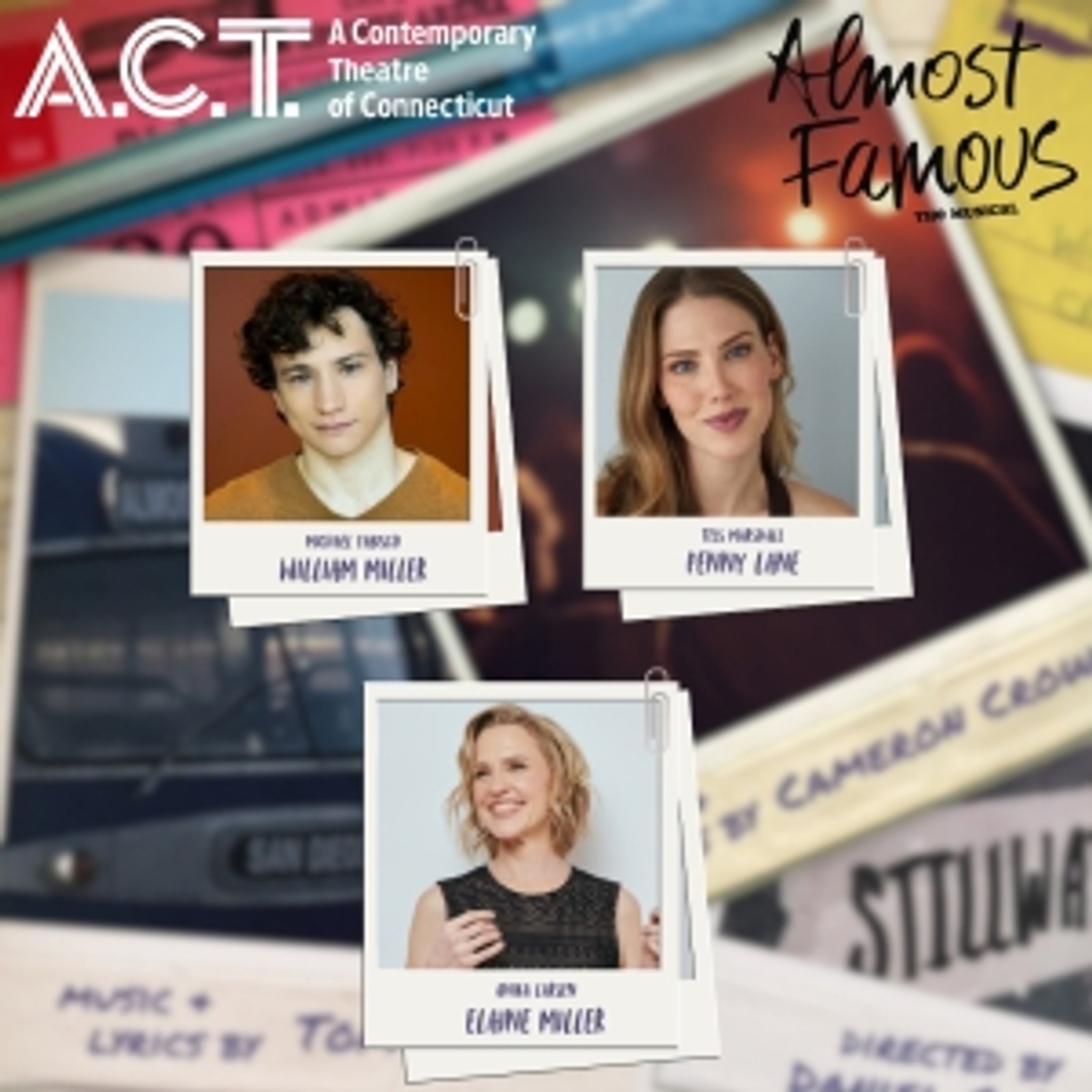 Michael Fabisch Will Lead Reimagined ALMOST FAMOUS at A.C.T. of CT