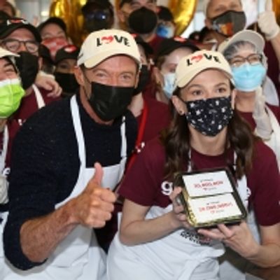 Photos: In the Kitchen with THE MUSIC MAN's Hugh Jackman & Sutton Foster