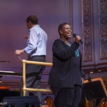 Photo Coverage: The New York Pops Rehearses For It's Holiday Concert