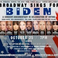 WATCH: BROADWAY SINGS FOR BIDEN Livestream Concert with Tamika Lawrence, Jessica…