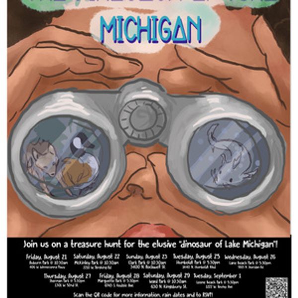 THE DINOSAUR OF LAKE MICHIGAN to Bring Kerfuffle and Rabbit Foot Puppetry to Chicago  Photo