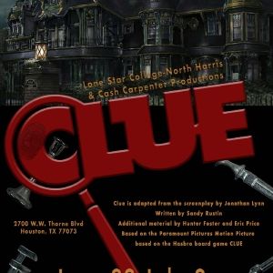 Lone Star College-North Harris & Cash Carpenter Productions to Present CLUE in June