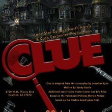 Lone Star College-North Harris & Cash Carpenter Productions to Present CLUE in June