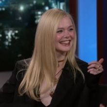 VIDEO: Elle Fanning Talks About Working With Her Sister on JIMMY KIMMEL LIVE!
