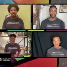 VIDEO: Cast Members From THE LION KING, FROZEN, & ALADDIN on Broadway Celebrate Black