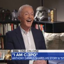 VIDEO: Anthony Daniels Talks His Iconic STAR WARS Role on GOOD MORNING AMERICA