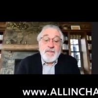 VIDEO: Leonardo DiCaprio & Robert De Niro Participate in All In Challenge