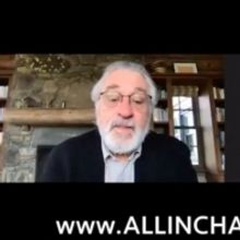 VIDEO: Leonardo DiCaprio & Robert De Niro Participate in All In Challenge
