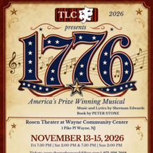 1776 Will Come to Wayne Community Center This November