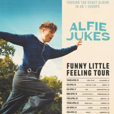 Photos: Alfie Jukes to Launch Spring 2027 Tour Across UK and Europe