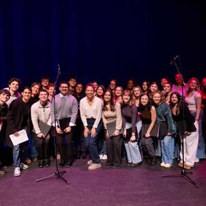 Emerson College Students Perform With Sutton Foster At Emerson Colonial Theatre