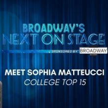 Meet the Next on Stage Top 15 Contestants - Sophia Matteucci