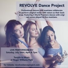 REVOLVE Dance Project Launches Inaugural Performance At Temple Of Music, Roger Willi