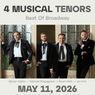 Rachel Zatcoff, Heather Makalani And Daniel Assetta to Lead 4 Musical Tenors' Concert Carnegie Hall