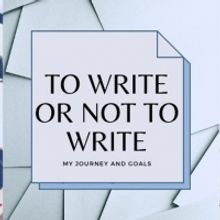 Student Blog: To Write or Not To Write