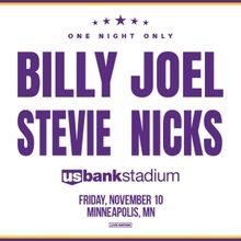 Review: BILLY JOEL & STEVIE NICKS at US Bank Stadium
