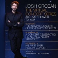 Josh Groban Announces New Album 'Harmony,' Virtual Broadway Concert Set for Fall 2020