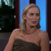 VIDEO: Emily Blunt Says She Was Almost a Pop Star on JIMMY KIMMEL LIVE