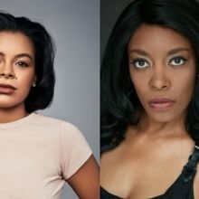 Ayanna Bria Bakari and Sydney Charles of LAST NIGHT AND THE NIGHT BEFORE at Steppenwo