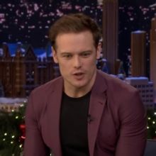 VIDEO: Sam Heughan Teases Those James Bond Rumors on THE TONIGHT SHOW WITH JIMMY FALL