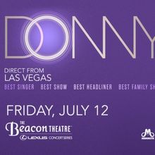 Special Offer: DONNY OSMOND at Beacon Theatre