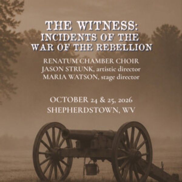 THE WITNESS: INCIDENTS OF THE WAR AND REBELLION To Be Presented By Renatum Photo