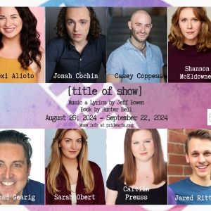 PrideArts To Open 2024-25 Season With The Musical [TITLE OF SHOW] Beginning Next Mont