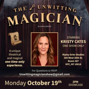 Kristy Cates Will Lead Industry Presentation of THE UNWITTING MAGICIAN