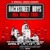 Backstreet Boys Announce Four Shows at the Colosseum at Caesars Palace to Kick off…