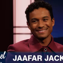 Jaafar Jackson Visits JIMMY KIMMEL LIVE to Discuss Playing Uncle Michael in MICHAEL