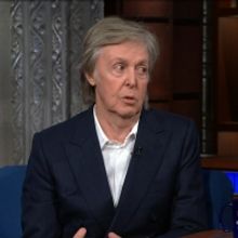 VIDEO: Paul McCartney Talks About John Lennon on THE LATE SHOW WITH STEPHEN COLBERT