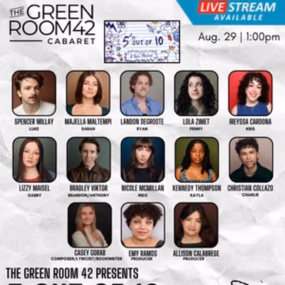 5 OUT OF 10: A NEW MUSICAL to Play The Green Room 42