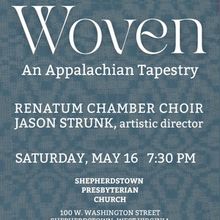 WOVEN: AN APPALACHIAN TAPESTRY To Be Presented By Renatum