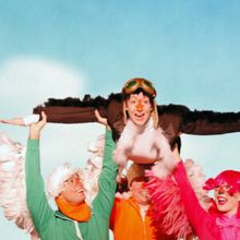 Cast Set for PENGUIN GOES TO FLIGHT SCHOOL at Actors Temple Theatre