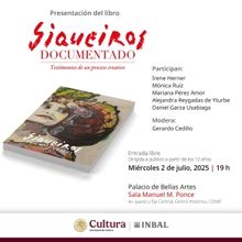 Presentarán El Libro Siqueiros Documentado. Testimonio De Un Proceso Creativo En El 