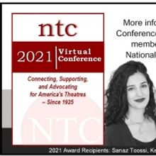 The National Theatre Conference Announces 2021 Award Recipients