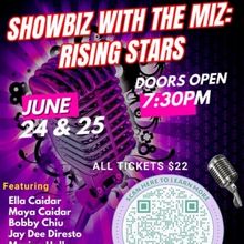 SHOWBIZ WITH THE MIZ: RISING STARS to Play Clark Cabaret This Month