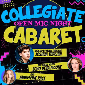 COLLEGIATE CABARET: Open Mic Night With Joshua Turchin is Coming to The Laurie…