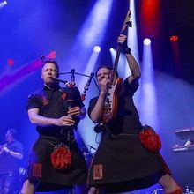 The Red Hot Chilli Pipers Come to the Warner Theatre