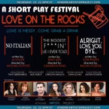 At Home Artists Project Presents Short PlayFest: LOVE ON THE ROCKS