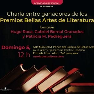 Ganadores De Premios Bellas Artes De Literatura Compartirán Procesos Creativos Y Sus…